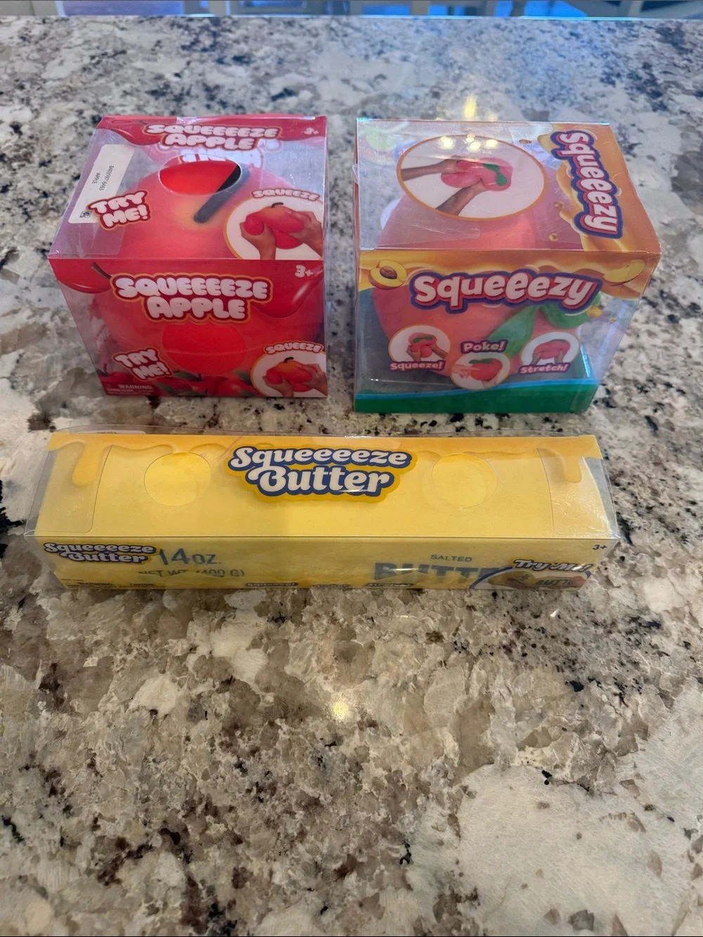 Squeezeeze Apple, butter and peach bundle